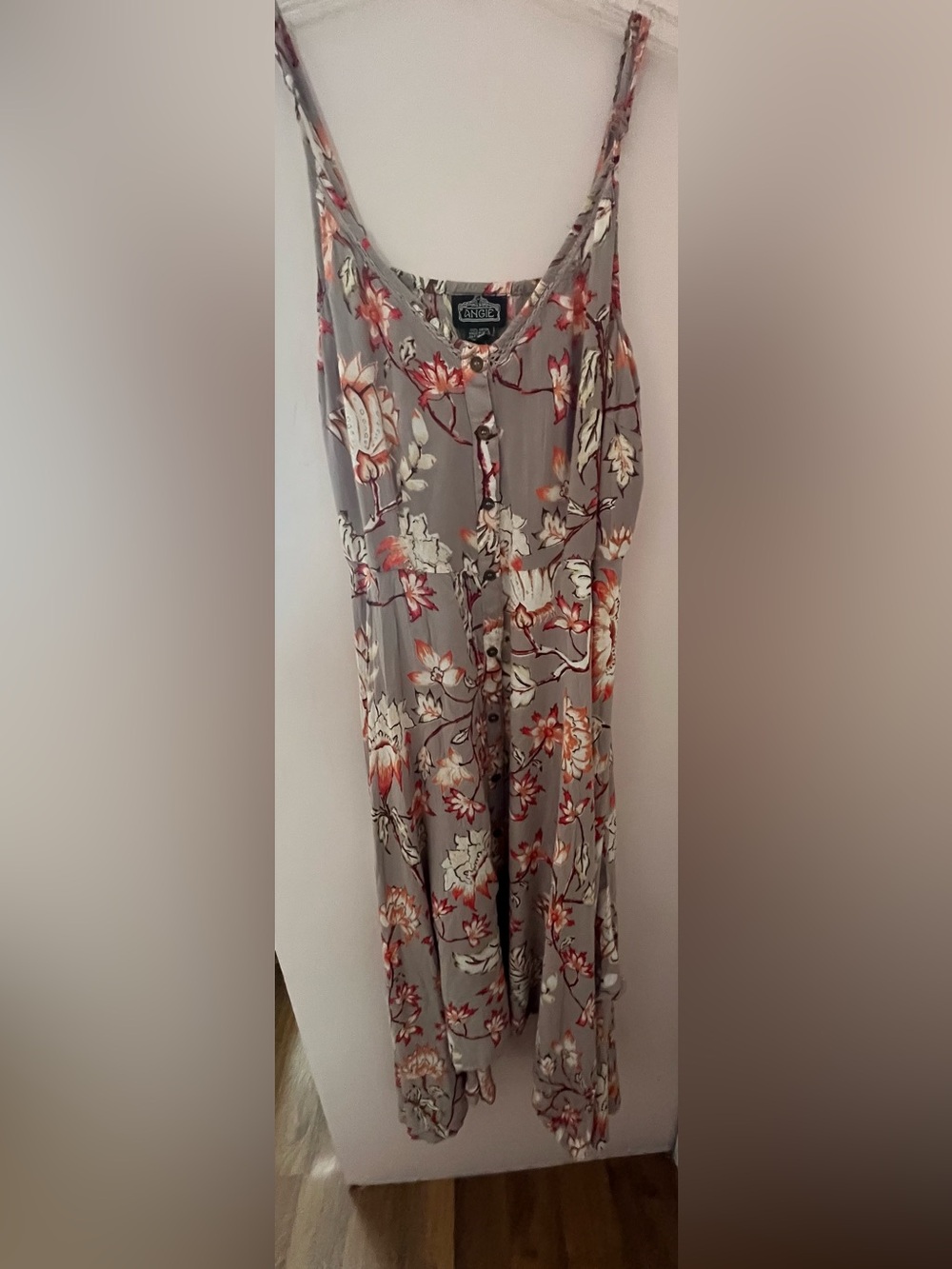 Angie Maxi Dress

• floral
• sundress
• button down